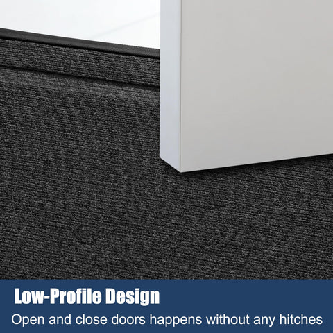 IM HOME low-profile 0.9 inch mat fits under doors
