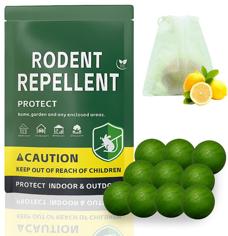 Imadity peppermint balls package ready for indoor and outdoor rodent deterrence.