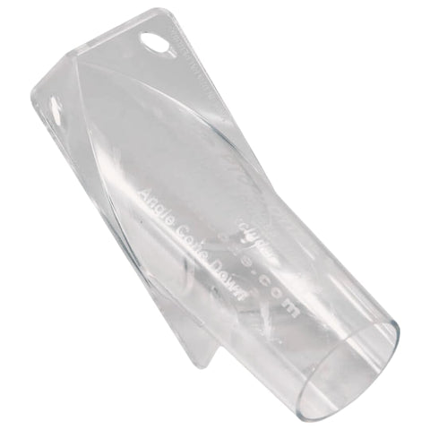 WCS PRO-Cone Corner excluder fitted at a 90-degree corner showing flush mounting