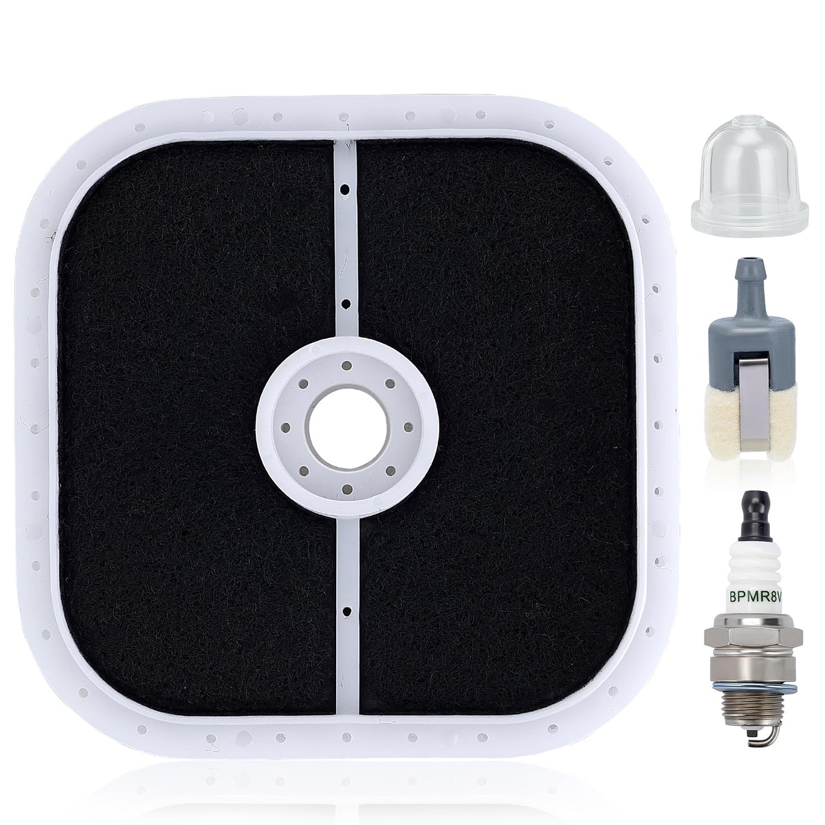 Hipa SRM-266 air filter kit for Echo PB251 with high-density filtration
