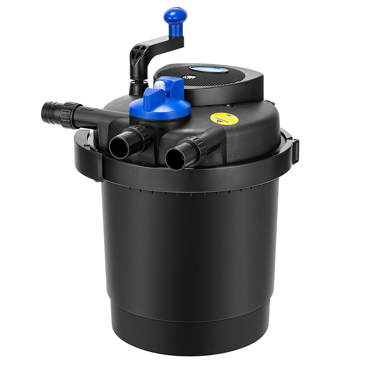 VIVOHOME pressurized pond filter front view for koi ponds