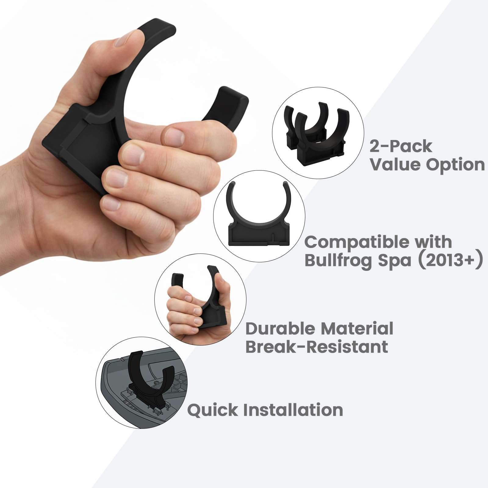 bullfrog-spa-headrest-clip-snap-in-design