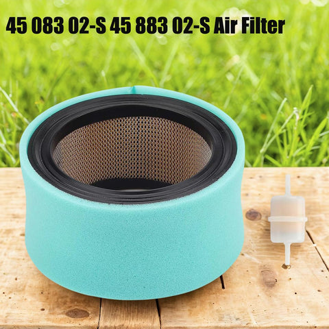 Dylawnio air filter with foam pre-cleaner wrap traps dust