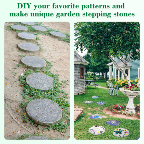 U0U DIY mold setup for easy garden stone casting