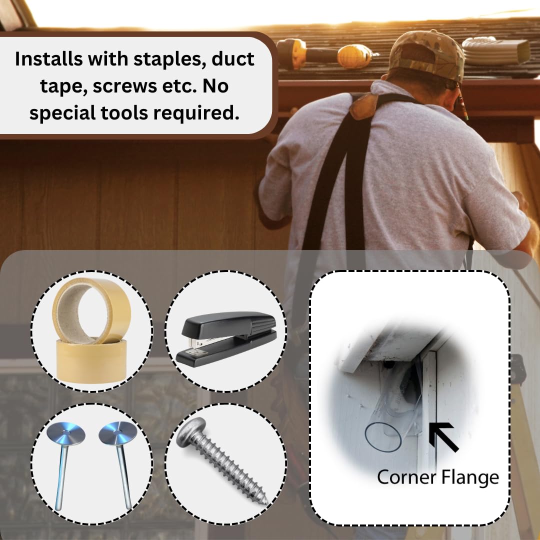 WCS PRO-Cone Corner for birds and flying squirrels reduces attic damage risk
