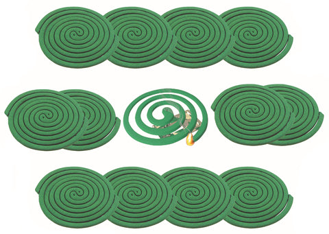 SUPREME PRO Mosquito Repellent Coils – Outdoor Use Up to 10 ft | 20 Coils & 8 Stands