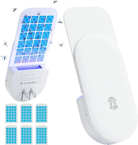 TIENBE Flying Insect Trap 2-in-1 Indoor Plug-in | Night Light + Glue Trap