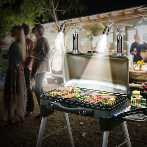IMAGE magnetic ultra-bright barbecue light compatible with most grills.