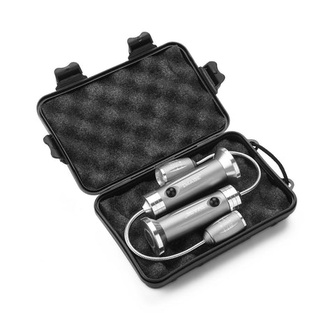 IMAGE magnetic ultra-bright barbecue light silvery finish for a sleek look.