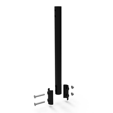 Imbesel extension pole 16.5 inch demonstrates extended height for better antenna positioning