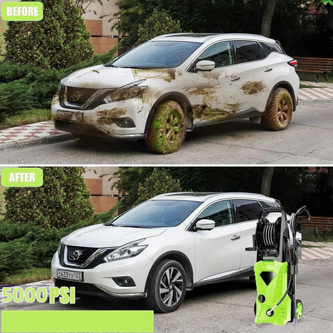 Imdot 5000PSI in car wash setup delivering a clean finish