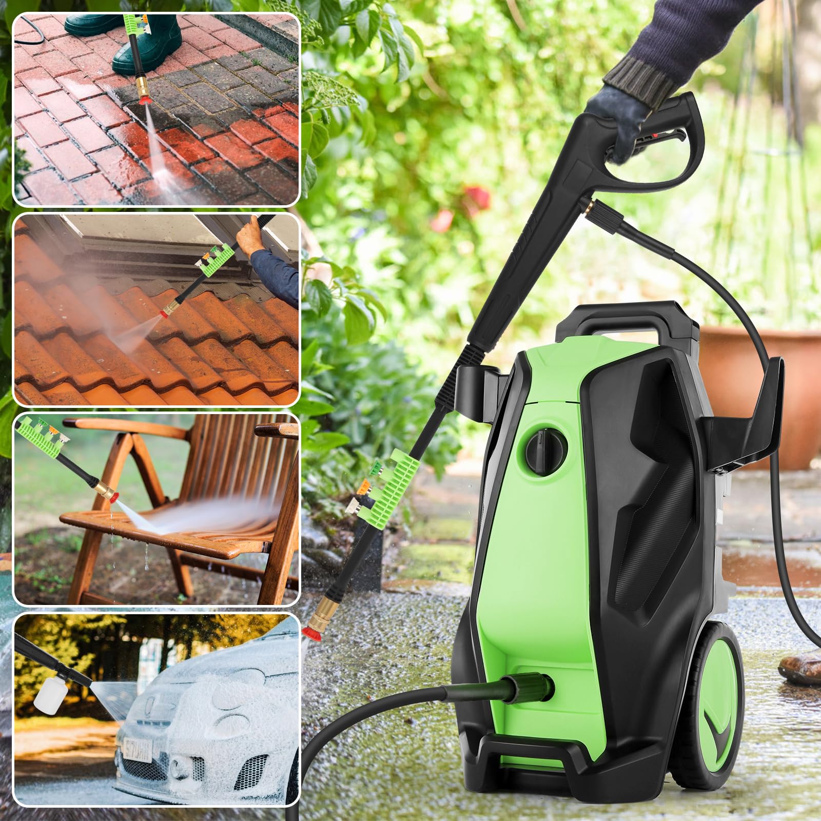 Imdot heavy-duty cleaning on decks and driveways for durable results.