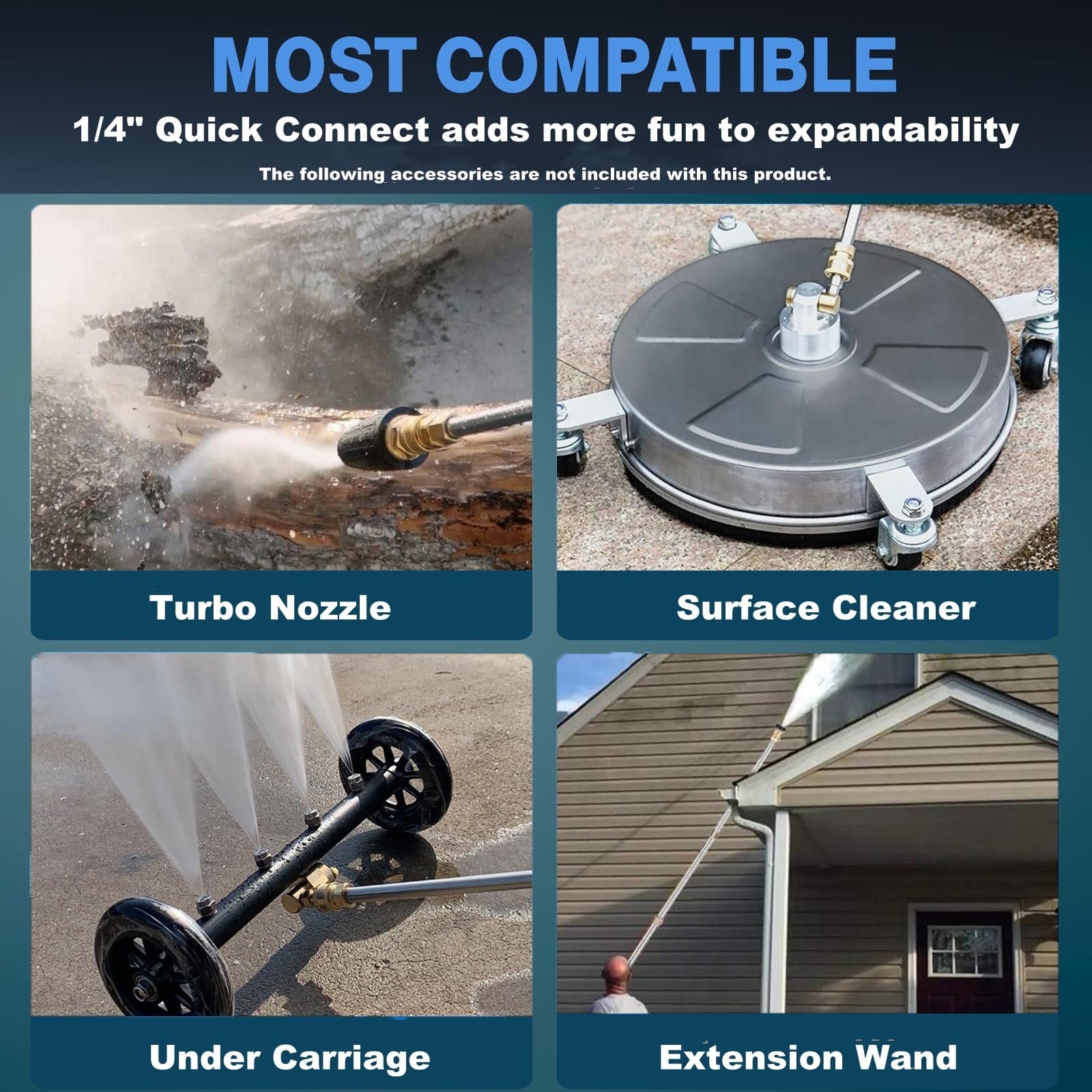 Imdot extension wand adds reach for high surfaces and hard-to-reach areas.