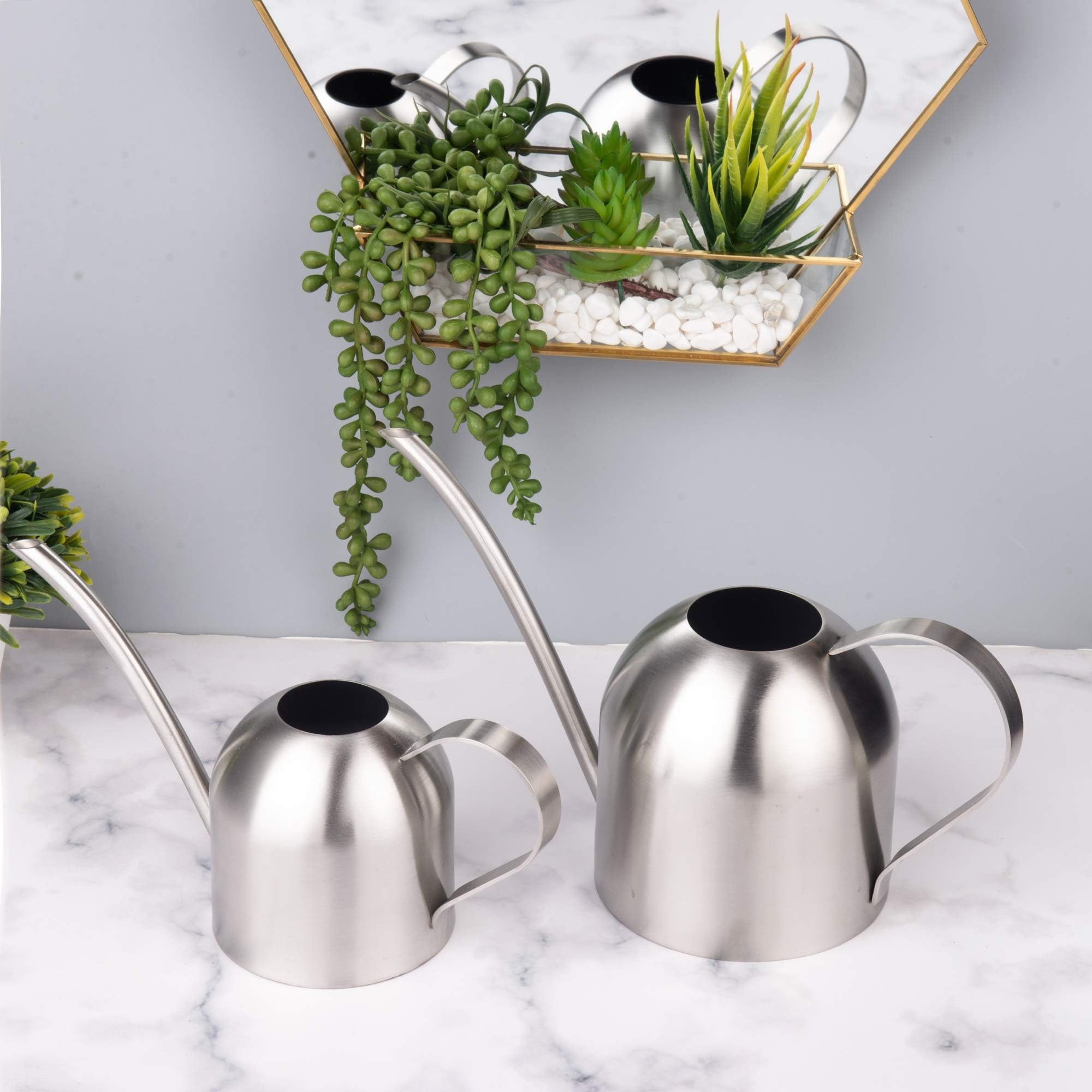 IMEEA balanced design watering can adds elegance to plant care