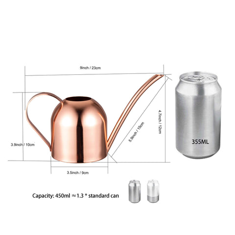IMEEA long spout watering can delivers targeted watering without splashing