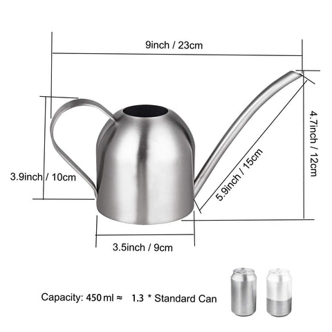 IMEEA long-spout design lets you reach between stems without splashing.