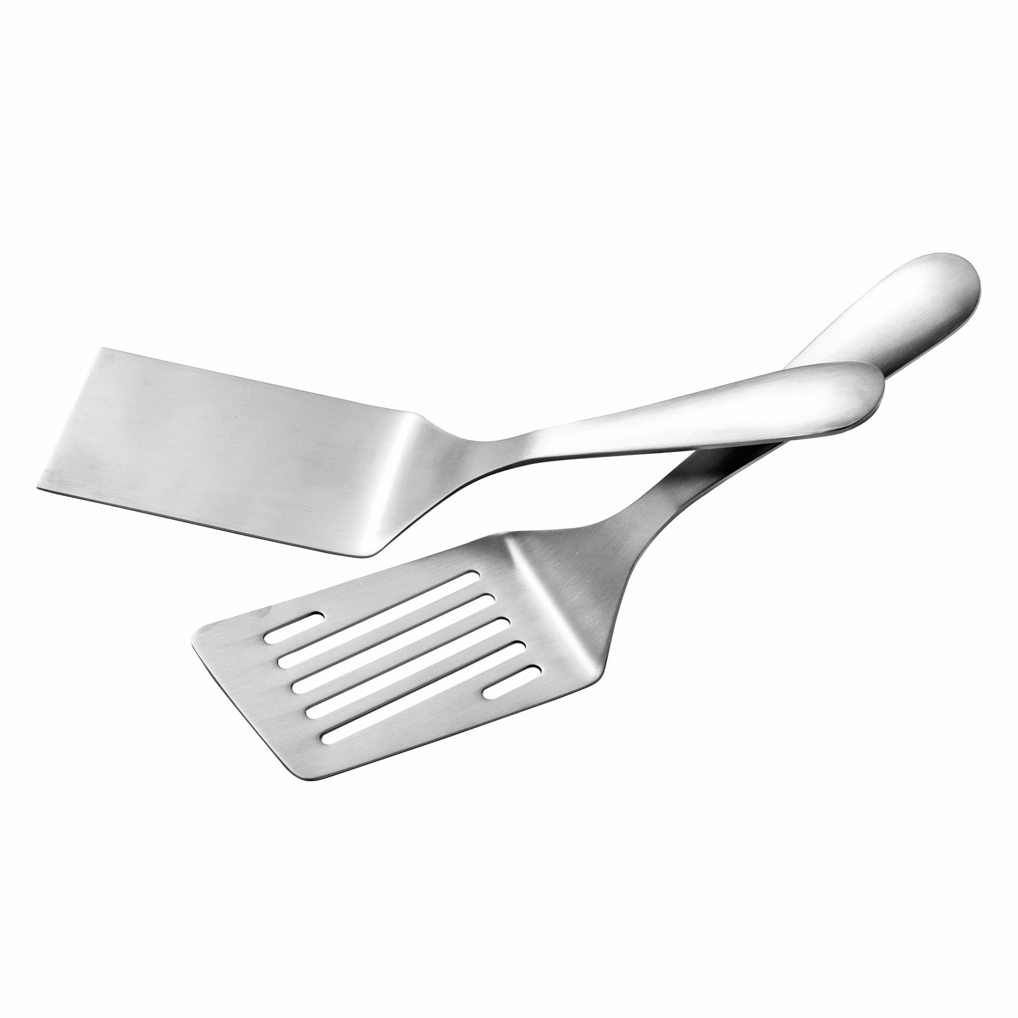 IMEEA barbecue-ready spatula helps lift and flip without breakage