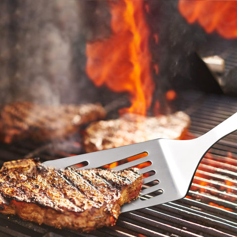 IMEEA comfort-handle spatula with ergonomic 15 cm grip for steady cooking