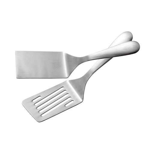 IMEEA SUS304 flat-edge spatula for precise flipping and lifting food