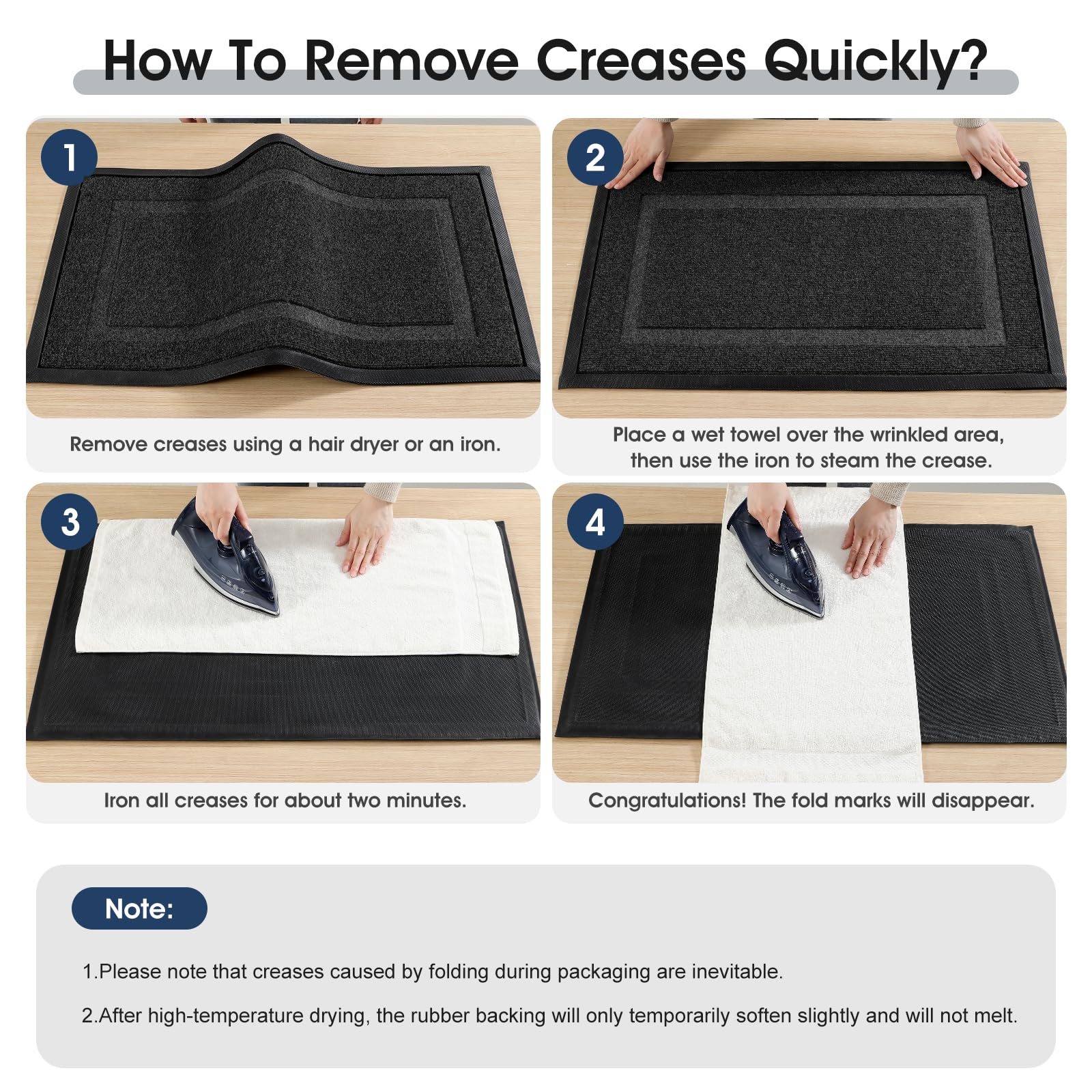 IM HOME durable entry mat for porch and patio, built to handle everyday outdoor life.