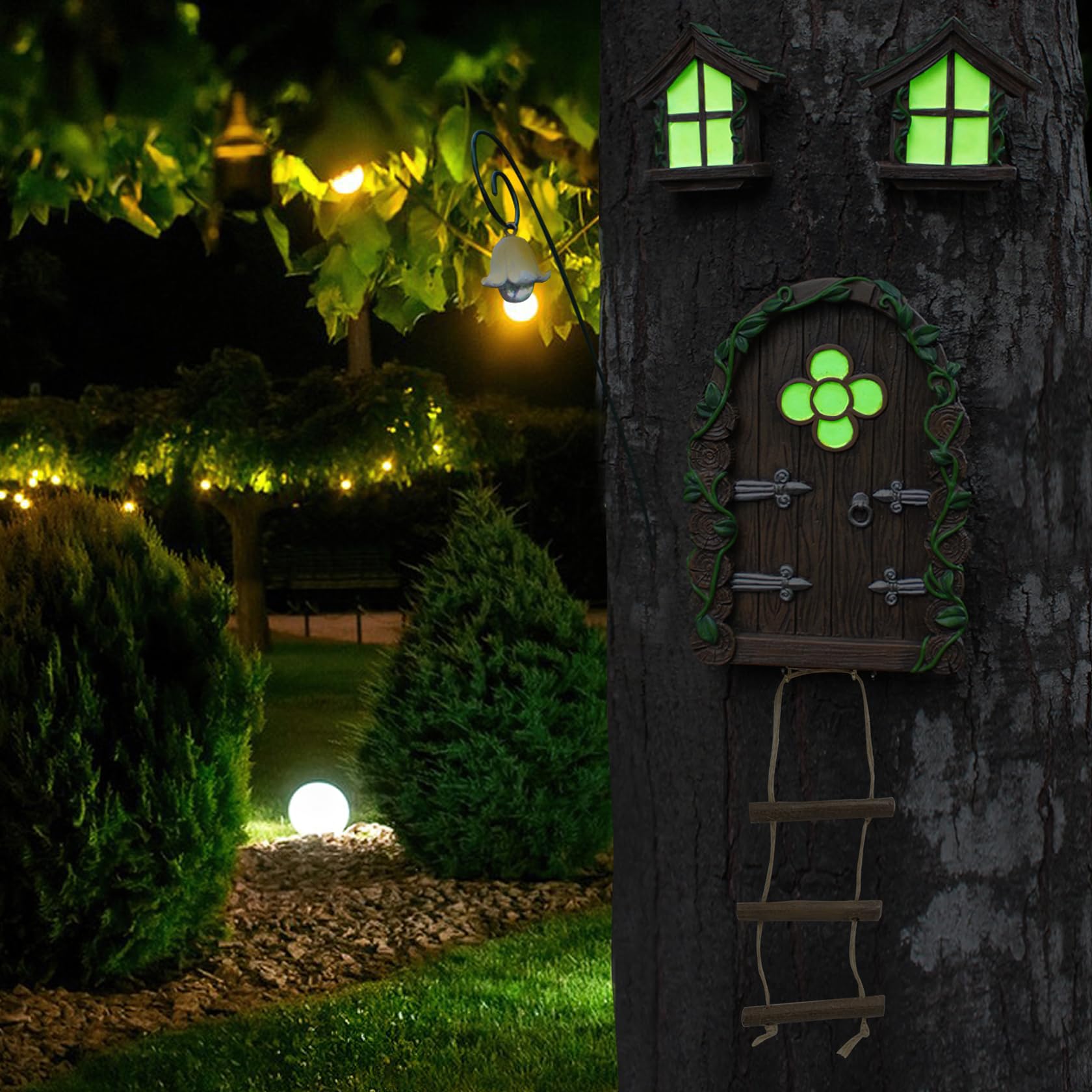 IMOFEE mounting hardware included for easy outdoor installation.