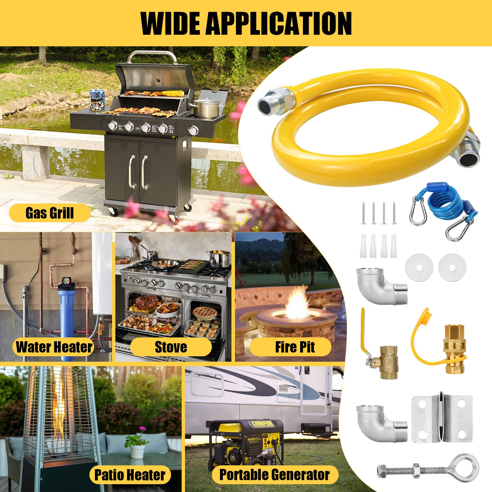 IMOLI Safety System Kit commercial-use design; copper joints for reliable performance.