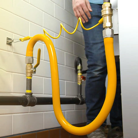 IMOLI Safety System Kit full-port valve; easy shut-off for maintenance and safety checks.