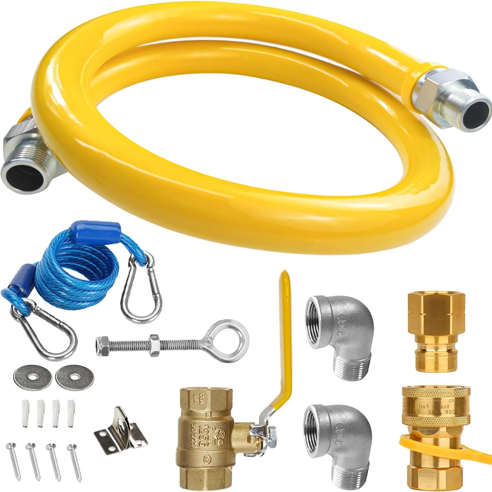 IMOLI Safety System Kit quick-connect image; secure, fast gas connections for busy kitchens.