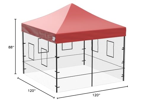 Impact Canopy zipper wall for entry and exit during service.