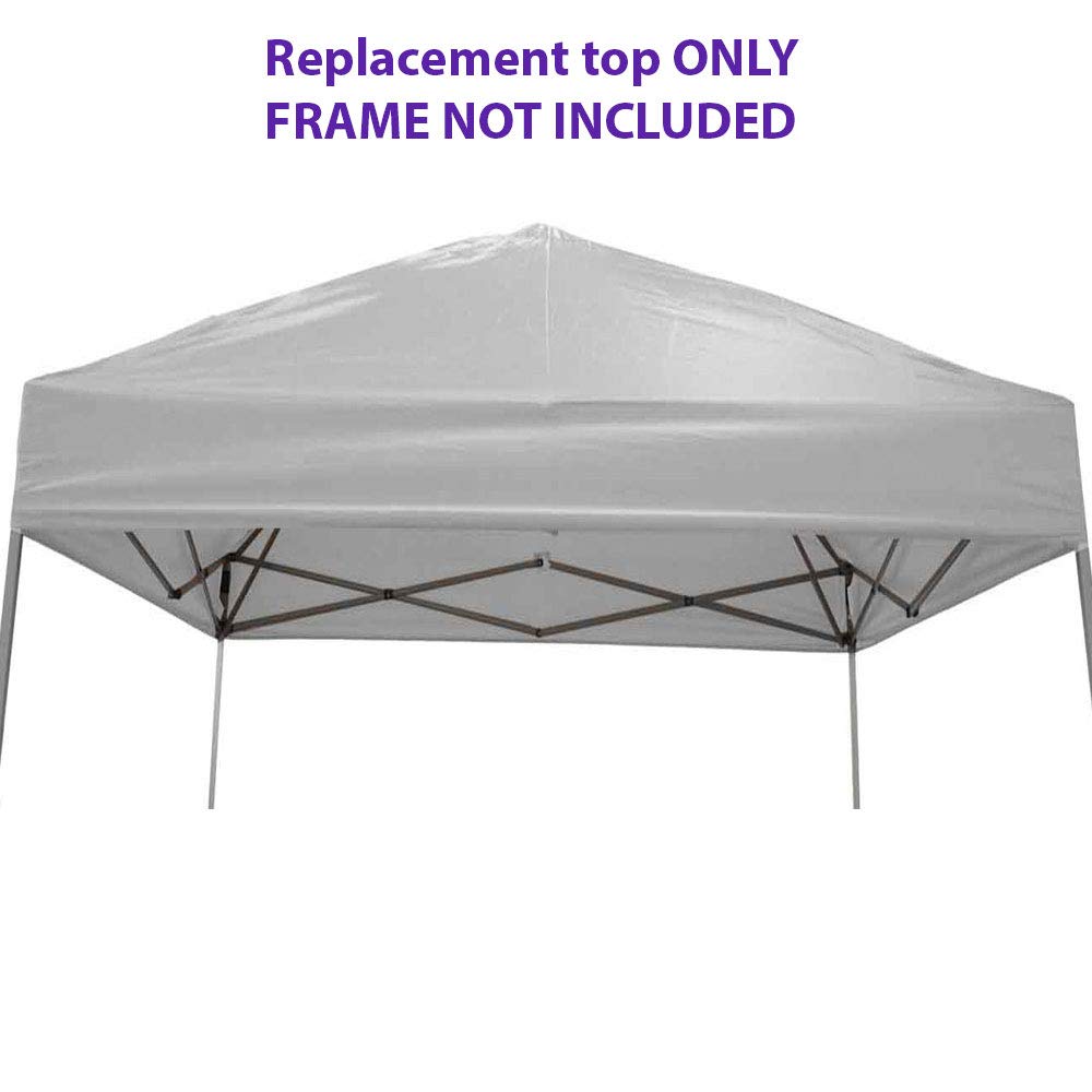 Impact Canopy replacement top light grey underside with silver coating.