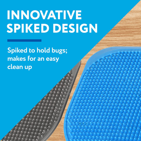 IMPRESA fly swatter with spiked design enables hygienic disposal after catching insects