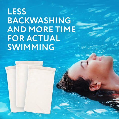 IMPRESA Pool Skimmer Socks fit Hayward and Intex baskets, reducing clogs.
