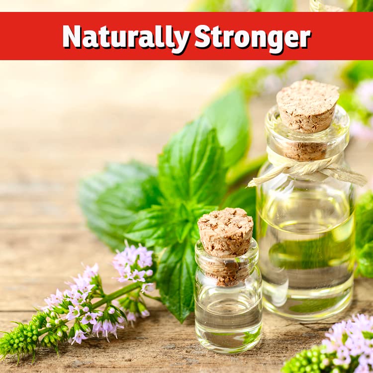 IMUSTGARDEN bottle close-up highlighting natural ingredients