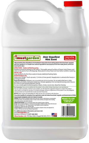 IMUSTGARDEN ready to use 1 gallon refill for simple garden protection