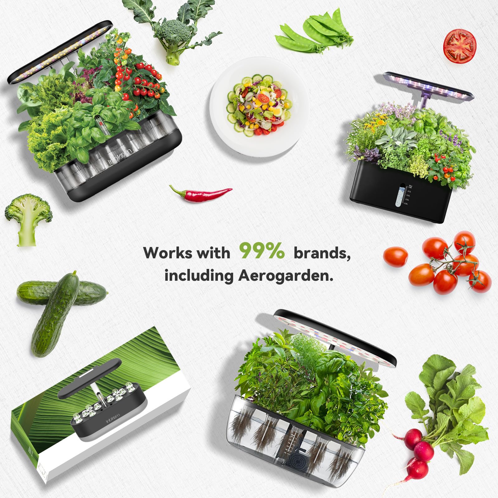 inbloom A B plant food nutrients highlight macro and trace elements