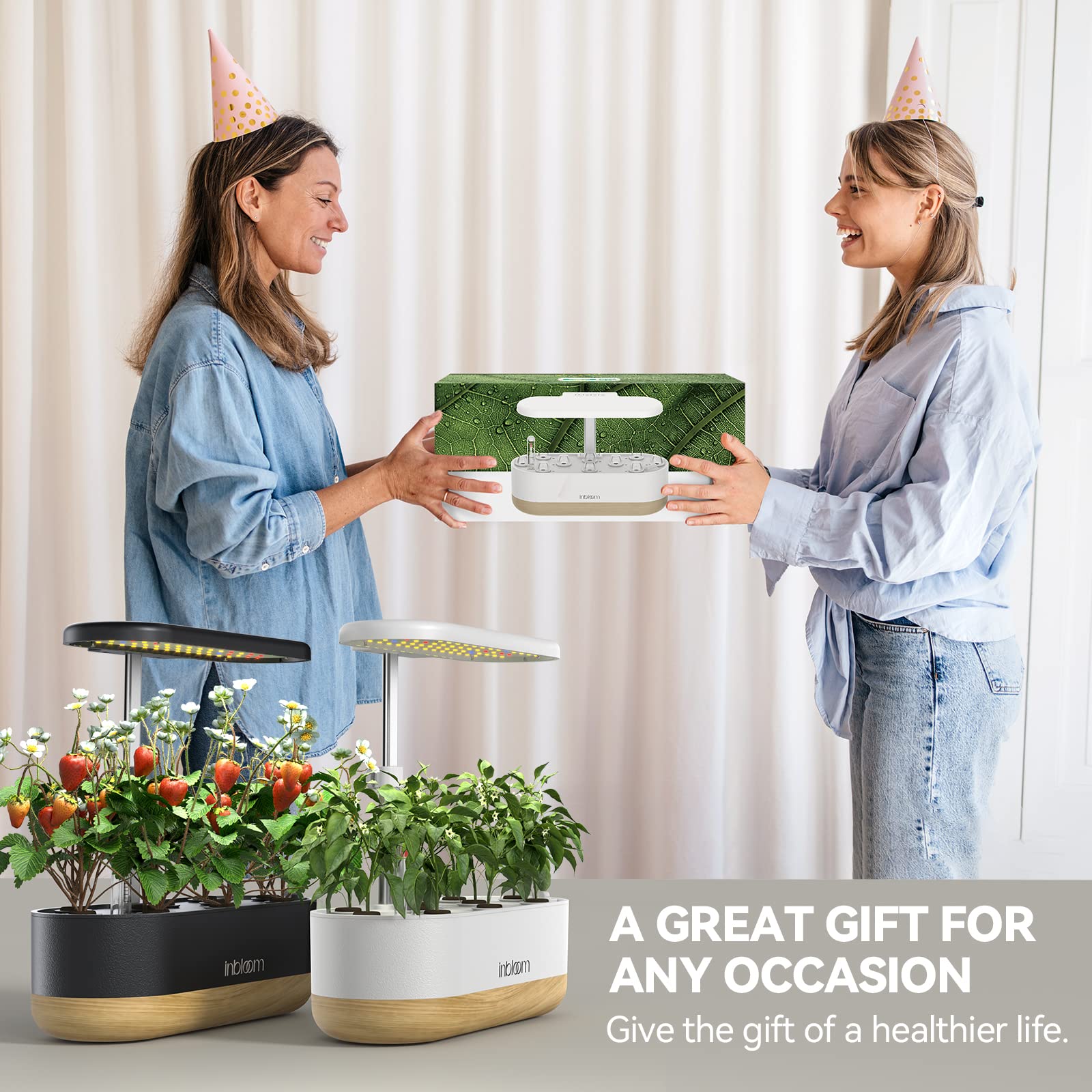 Inbloom all-in-one grow kit saves setup time and starts gardening quickly