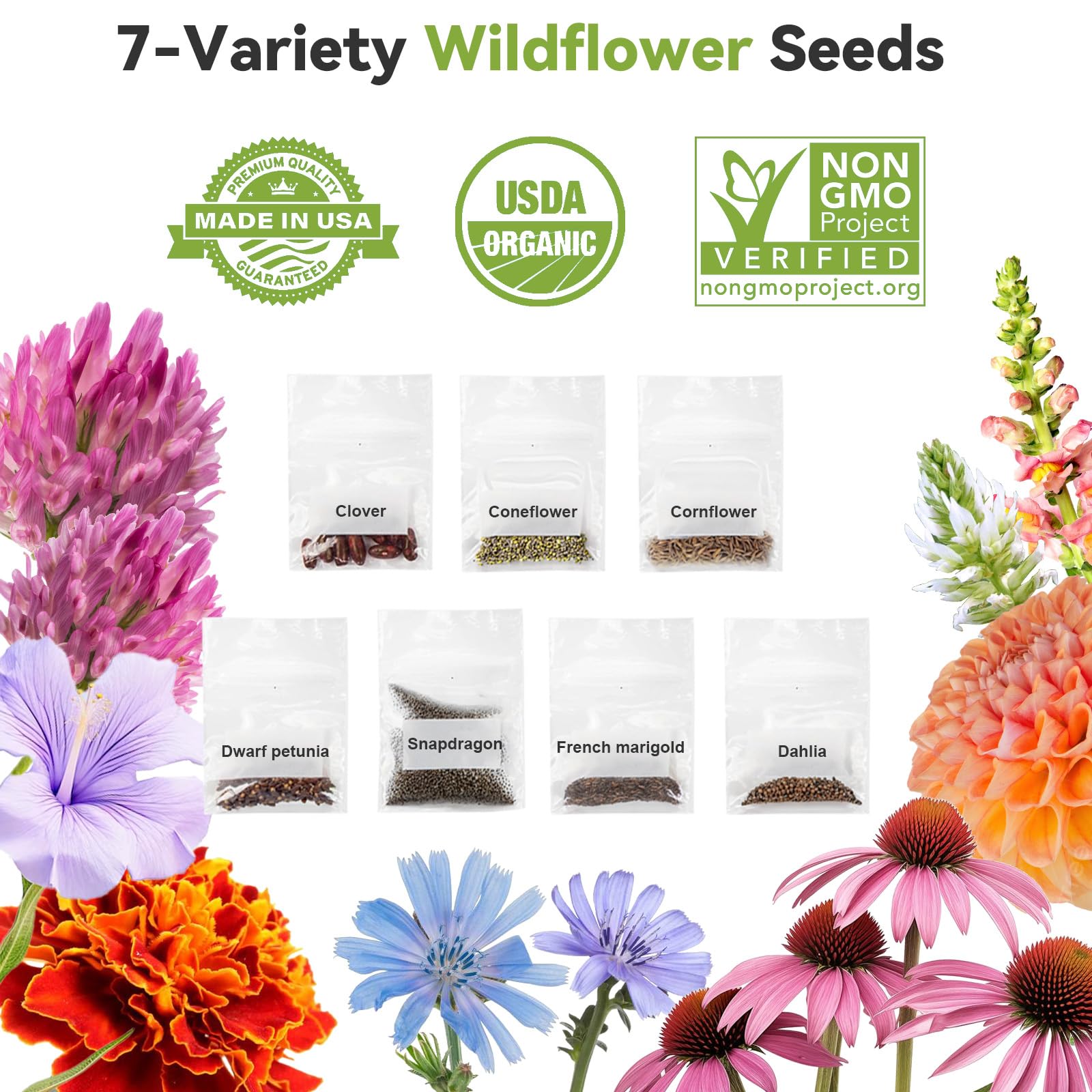 Inbloom grow domes - moisture-retaining covers for seedlings