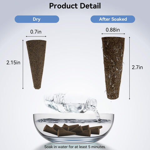 inbloom Grow Sponges offer a sterile design to support germination