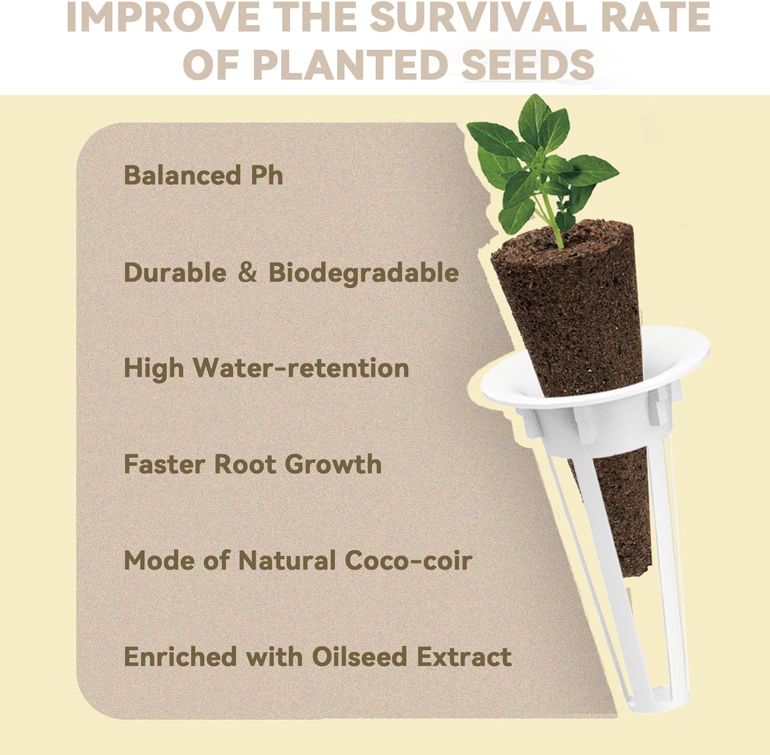 inbloom Salsa grow domes assembly creates a stable seedling environment