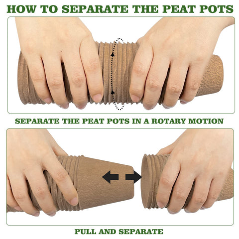 INCIKITI pots suitable for flowers, vegetables, herbs and delicate roots