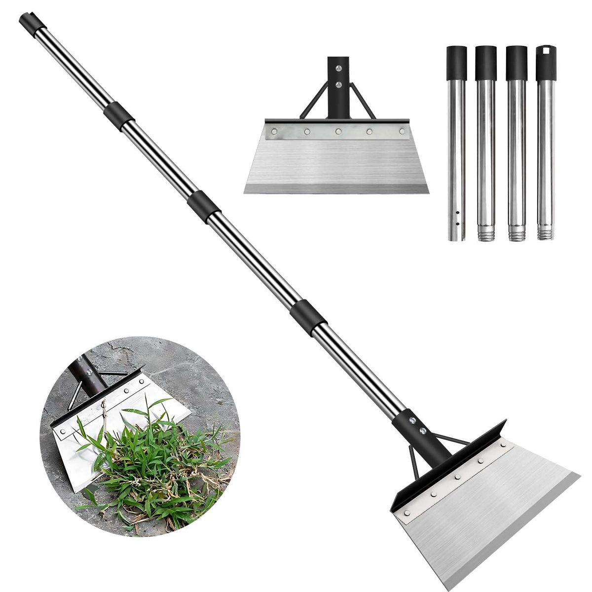 INCIKITI multifunctional garden shovel head for clearing dirt and weeds