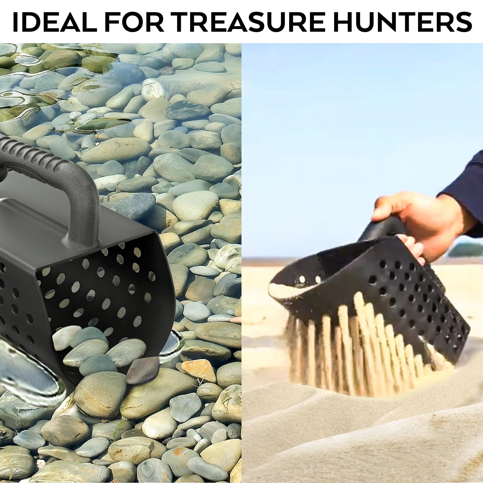 INCLY rustproof plastic design resisting sea spray during long day hunts.