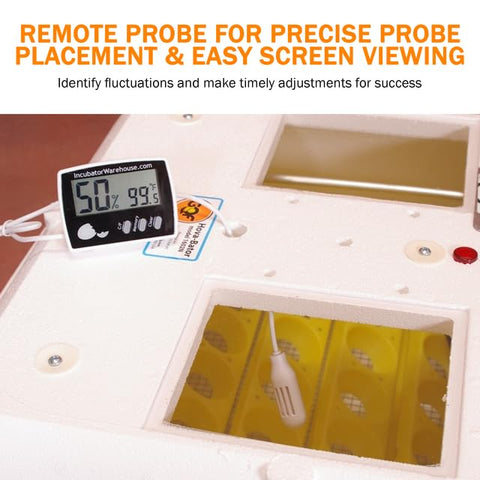 Simple setup for hatchery workflows with IncuTherm Plus.