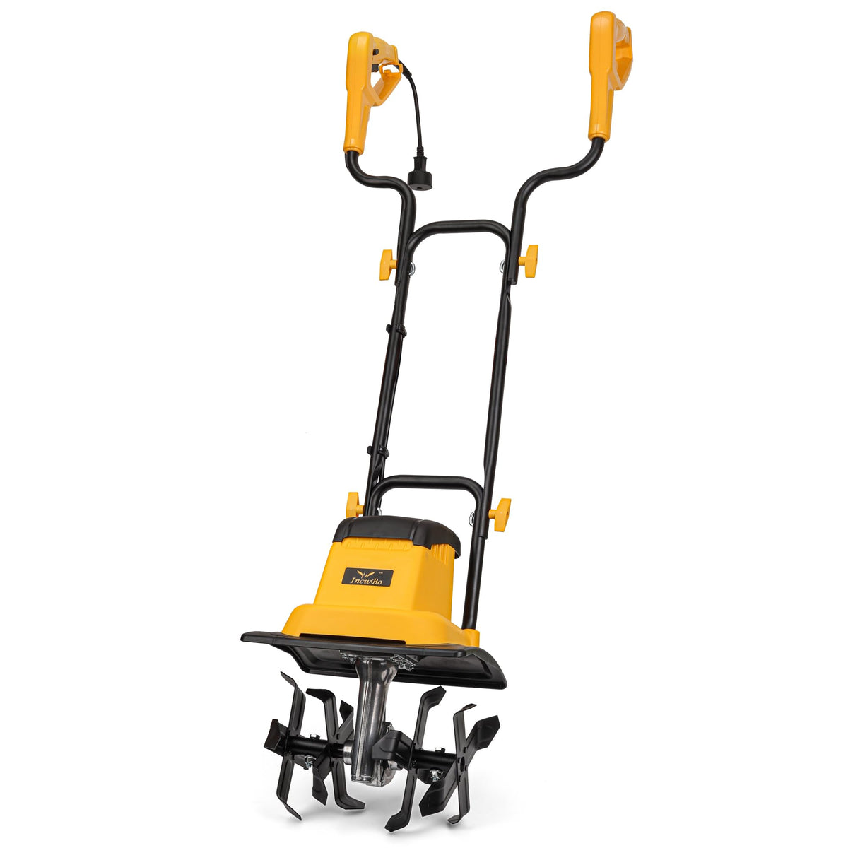 IncwBo 12-inch tiller width for faster garden prep