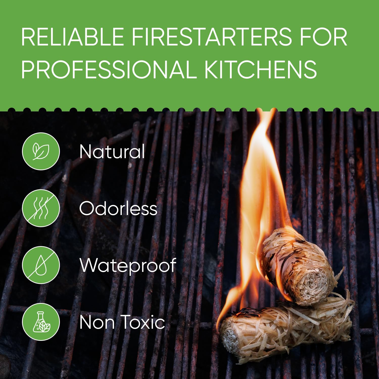 Inflame natural-wax ingredients ensure clean use and no burnt smell.