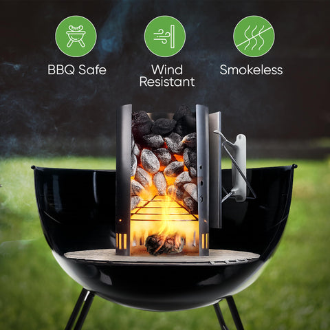 Inflame fire starters weatherproof pack highlights reliable ignition outdoors.