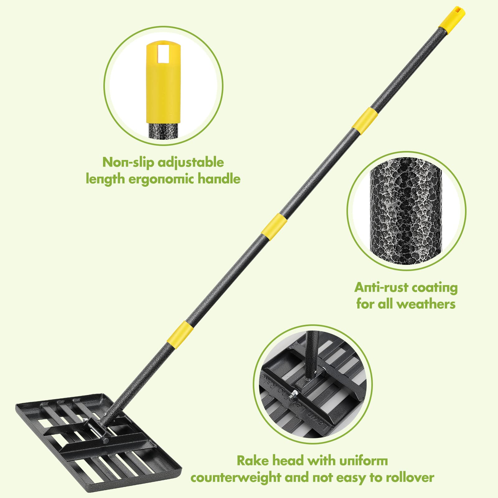 Inflation sturdy assembly parts enable quick setup