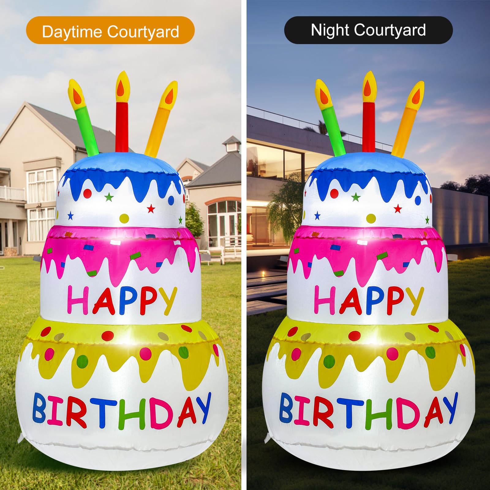 InfleasJoiy waterproof polyester cake is easy to clean and durable outdoors