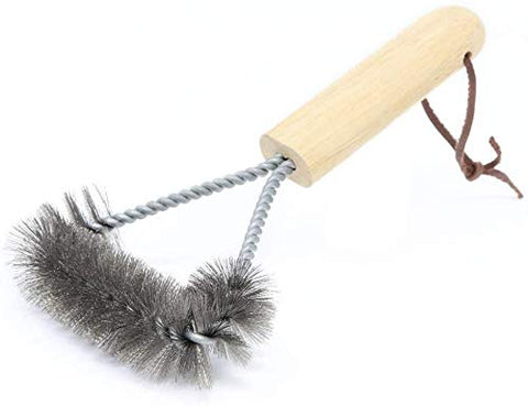 Infraovens 8-inch air fryer grill brush for easy rack cleaning across grill types.