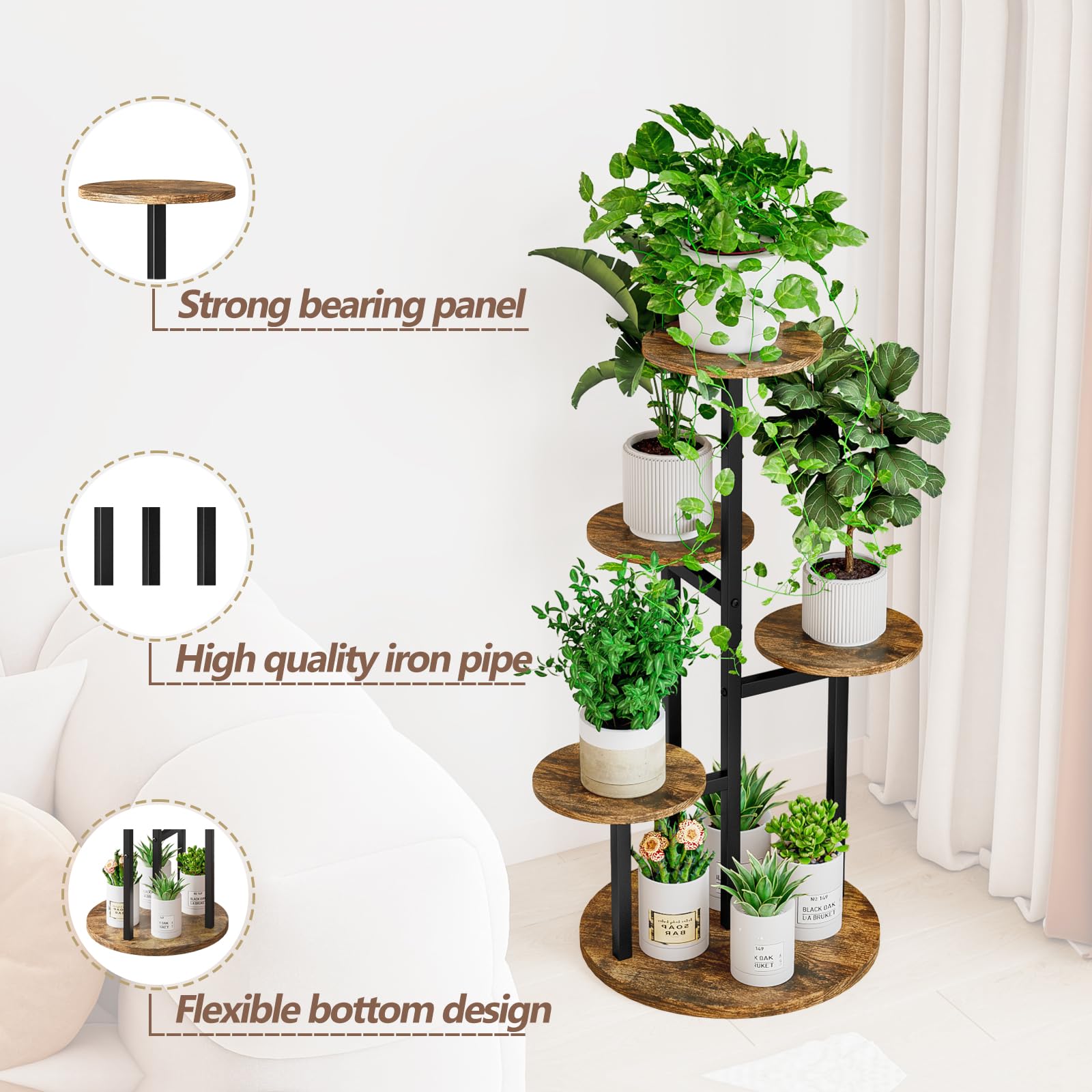INGIORDAR sturdy metal and MDF construction ensures lasting use
